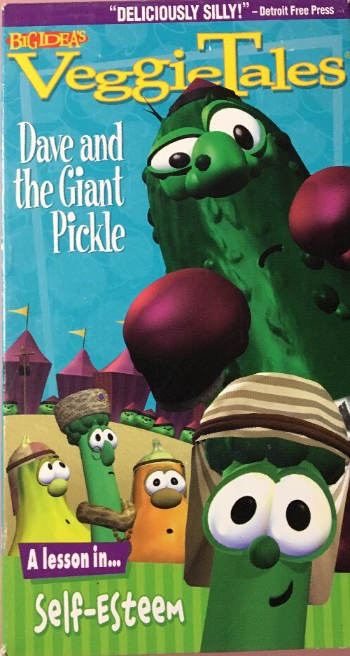 VeggieTales - Dave and the Giant Pickle [VHS]TESTED-RARE VINTAGE