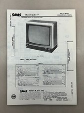 Philco C3320AW01 Service Manual Sams Photofact Free Shipping