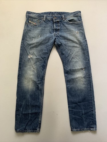 Diesel Men's Blue Safado Regular Slim 