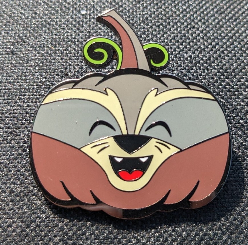 Marvel Rocket Raccoon Pumpkins Halloween Mystery Disney Pin 150553