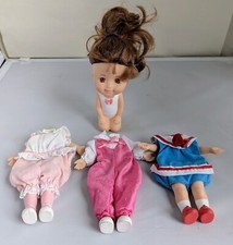 Playskool Sweetie Pops Vintage Lot Doll Clothes 3 Outfits 1986 Hong Kong