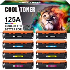 8x XXL Toner Compatible with HP 125A Color LaserJet CP1215 CP1515N CP1217 1210