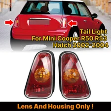 Red Lens wHousing Side Tail Light Lamp For Mini Cooper R50 R53 Hatch 2002-2004