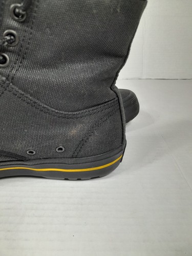 Dr. Martens Winsted schwarz Canvas 8 Augen Schnürstiefel Herren Größe 6 Damen Größe 7 selten - Bild 9 von 12