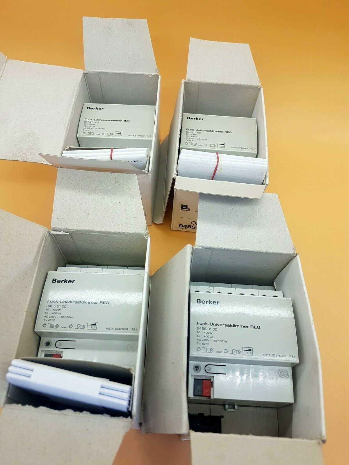 Berker EIB KNX 9455 01 00 télévariateur modulaire haut de gamme pour l'automatisation résidentielle