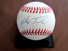 MIKE TIMLIN 4 X WSC BLUE JAYS RED SOX PITCHER SIGNED AUTO VINTAGE BASEBALL JSA