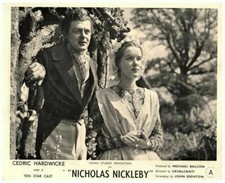 Nicholas Nickleby Original Lobby Card Sally Ann Howes Derek Bond in Garden 1947