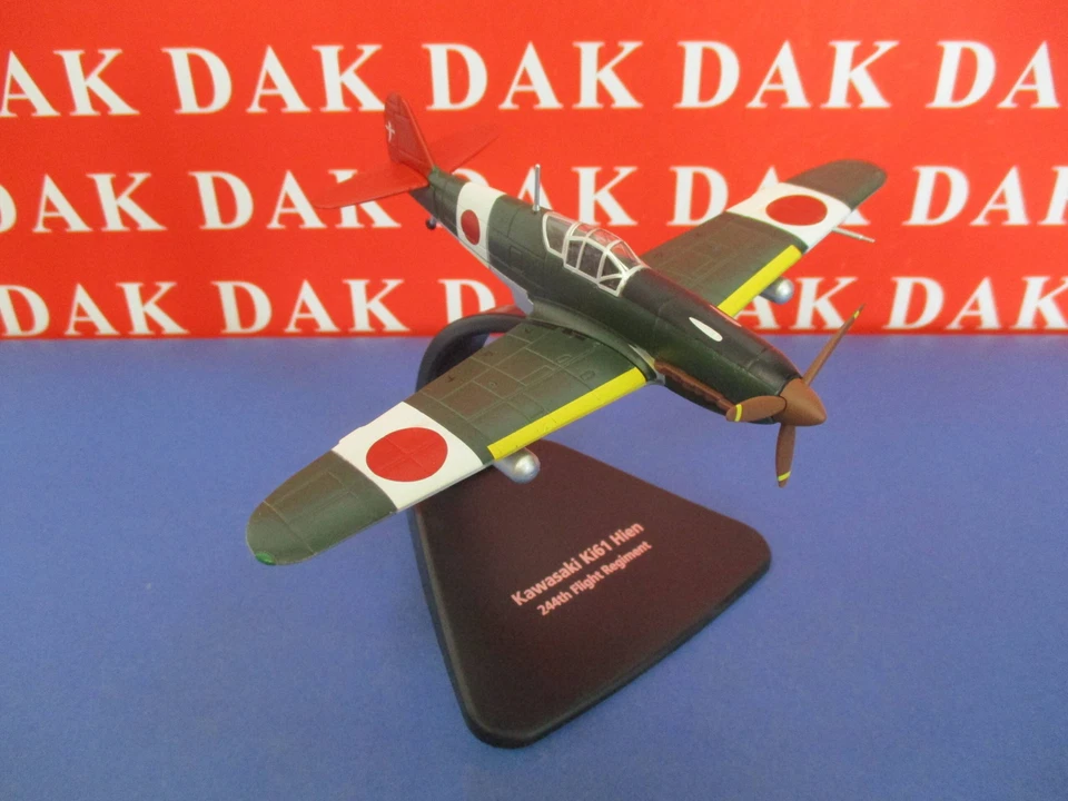 Die cast 1/72 Modellino Aereo Aircraft Kawasaki Ki-61 244th Flight by Oxford - Immagine 3 di 4