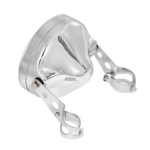 7'' Round Motorcycle LED Headlight Housing Bucket Shell For Harley Cafe Racer - Picture 7 of 12
