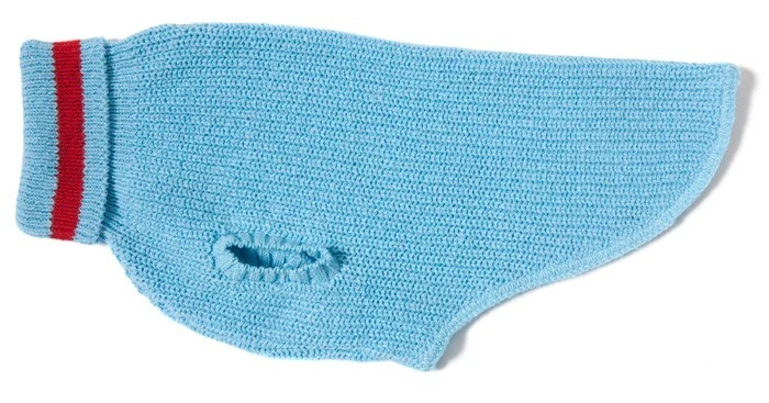 ¡NUEVO! Suéter West Paw Perro - Azul - Talla 18 - Hecho en EE. UU. Foto 2 de 3