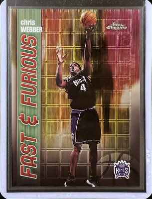 Chris Webber - 2002 Topps Chrome - Fast & Furious #FF13