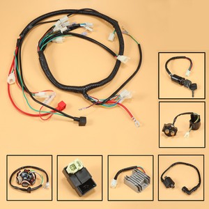 GY6 150CC Go kart ATV WIRE HARNESS ASSEMBLY CDI Switch Electric | eBay
