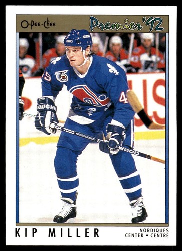 1991 O-Pee-Chee Premier Kip Miller #42 card