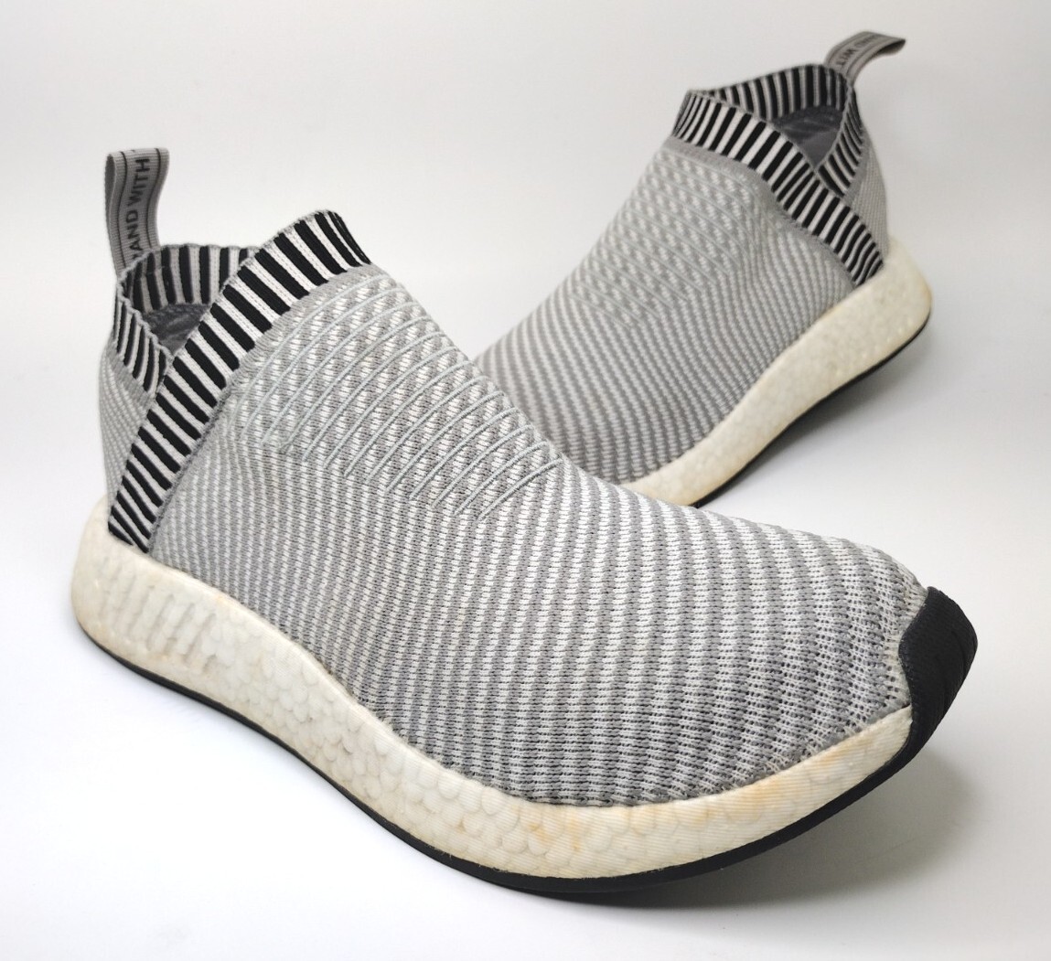 Adidas NMD_CS2 PK OG Men's Size 10 (BA7187) Primeknit Boost Grey Slip On  GUC 889136946105 | eBay