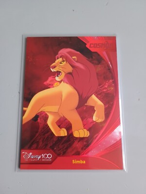 Simba König der Löwen 2023 Kakawow Kosmos /75 Disney 100 All Star Rot