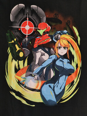Metroid - T-Shirt Black S - Sharkrobot