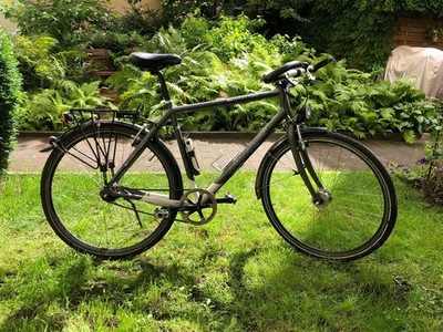 Touringrad Steppenwolf Tiago grau weiss custom sehr gut gepflegt Rahmen 55