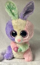 TY BEANIE BOO BLOOM EASTER BUNNY RABBIT MEDIUM 9" Plush