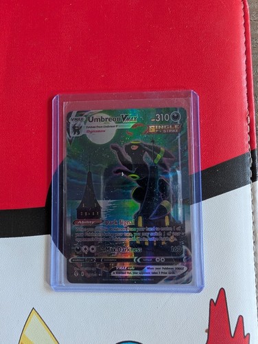 Umbreon VMAX Alternate Art Full Art Secret Rare 215/203 Evolving Skies Holo EN