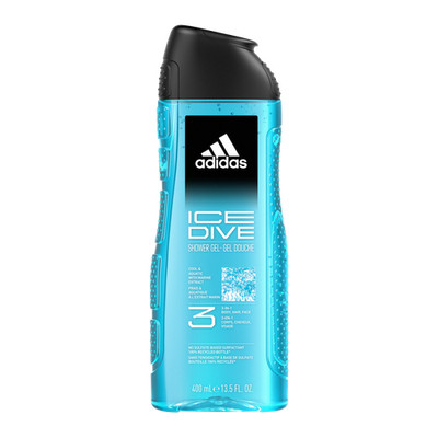 3616303458973 adidas Ice Dive żel pod prysznic 3 w 1 dla mężczyzn, 400 ml Coty E