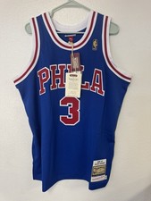 Mitchell &Ness NBA  Phila 76ers 1996-1997 Allen Iverson Authentic Jersey -XL