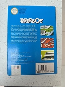 Paperboy Nintendo NES UK Version Game Complete with Box and Manual