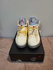 Size 9 - Jordan 5 SP x Off-White Mid Sail VNDS 