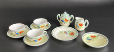 Vintage Lot of 10 Childs Play Dishes Lusterware Hand Painted from Japan