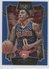 2015-16 Panini Select Concourse Blue Prizm 88/249 Jeff Teague #25 0l2