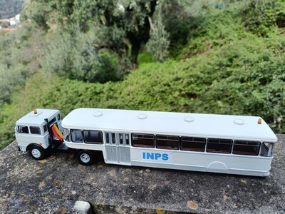BUS BUS Bus FANTOZZI LKW INPS 1:43 - HANDARBEIT - MARKE IXO Unikat