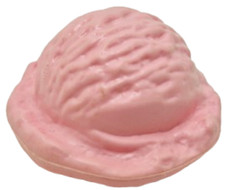 Play Food Vintage Fisher Price Strawberry Ice Cream Scoop