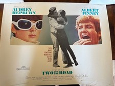 Two for the Road 1967 Audrey Hepburn Albert Finney Vintage Large Poster Original