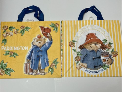 #ad #ad Tesco Paddington Bear Orange Marmalade Tote Bag Sandwich Hat Stripe New 2026 $24.99