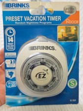 Brinks EZ-Dial 7 Day Vacation Timer Model 42-...