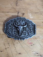 Texas Longhorn Belt Buckle