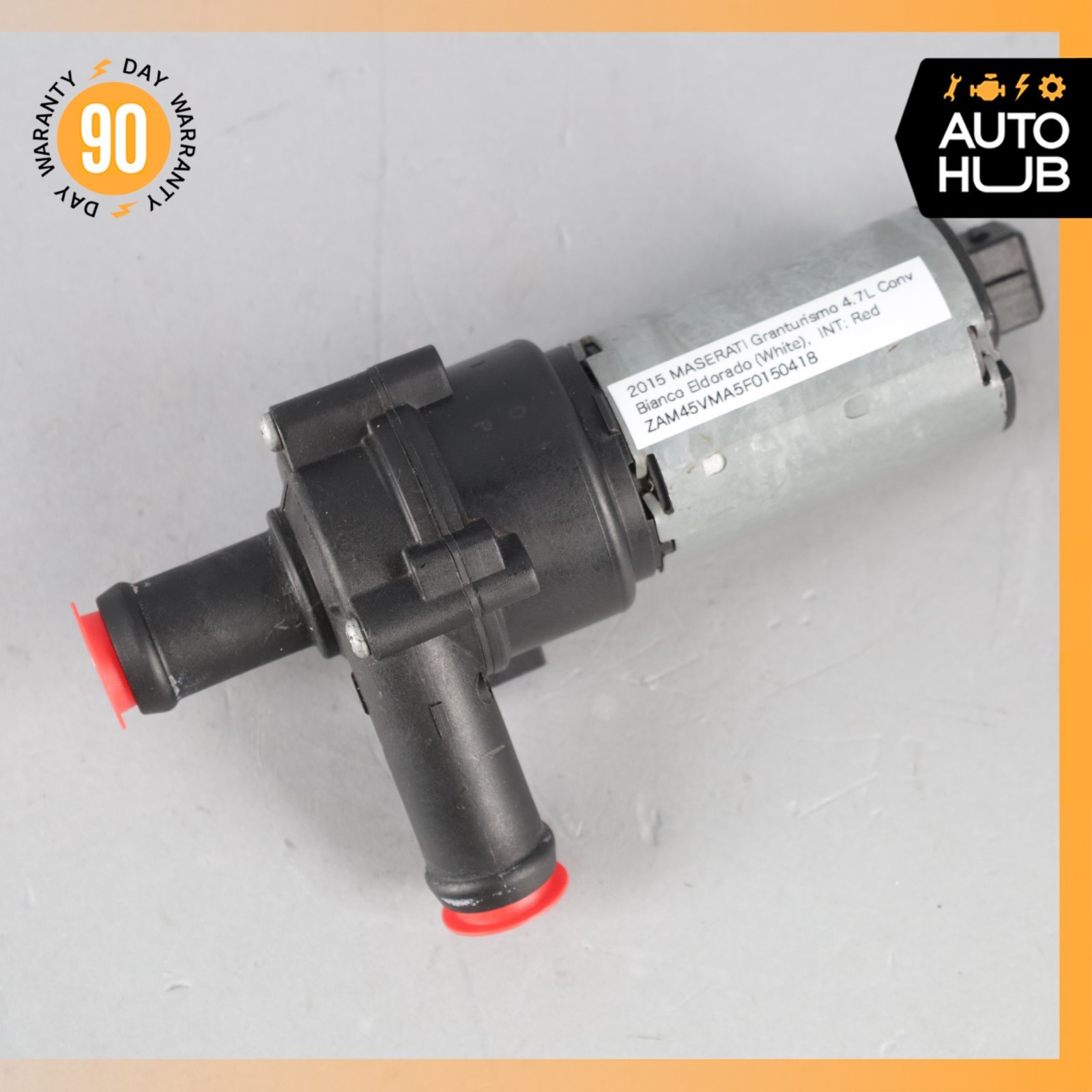 04-19 Maserati GranTurismo M145 Auxiliary AUX Circulation Water Pump OEM