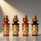 4pcs CMC 878MSE Pure Copper HIFI Speaker AMP Binding Post Banana Terminal Jack