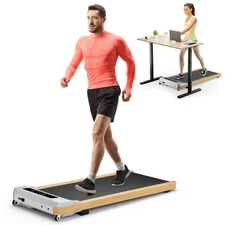 Walking Pad Under Desk Treadmill w/Remote Control for Home/Office LED Display