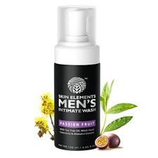 Intimate Wash for Men with Passion Fruit 4.05 Fl Oz  pH Balanced Foaming I...