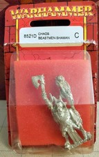 Warhammer Fantasy Beastmen Shaman 8521D Brayherds AoS Old World NiB Metal