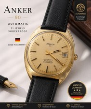 Anker-90 Automatic Vintage Armbandherrenuhr 2...