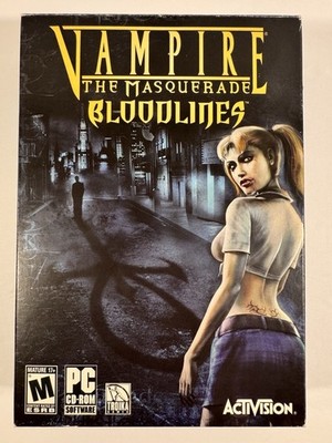 Vampire the Masquerade Bloodlines PC Complete In Box