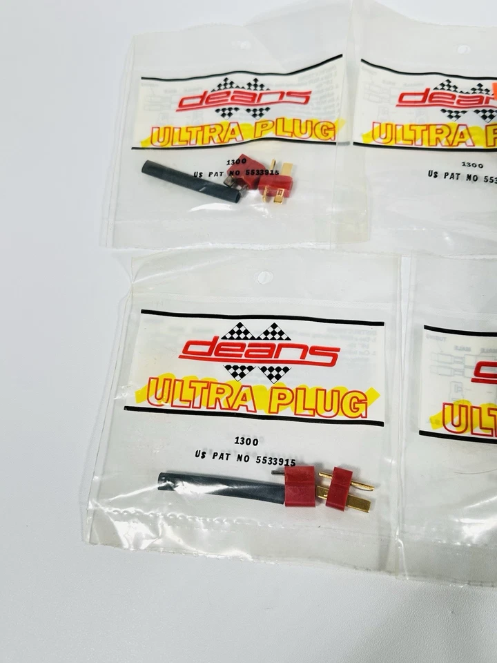 DEANS 1300 2-Pin Ultra Plug Connector Set Of 7 Bags - Brand New Sealed ✅ - Image 2 of 4