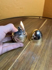 Vintage Golden Egg Table Lighter