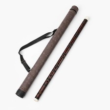 F Key Bamboo Flute Bright Tone Dizi Flute Portable for Professionals, Beginners