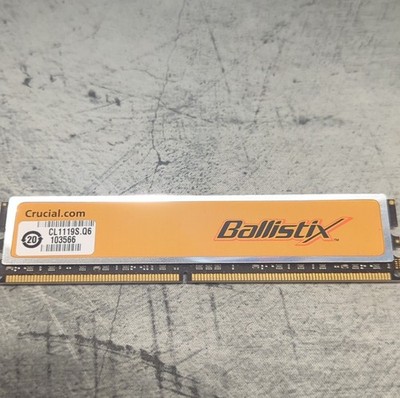 Crucial Ballistix DDR2 SDRAM DDR2-800 2GB DIMM 240-Pin RAM BL25664AA80A.16FE5