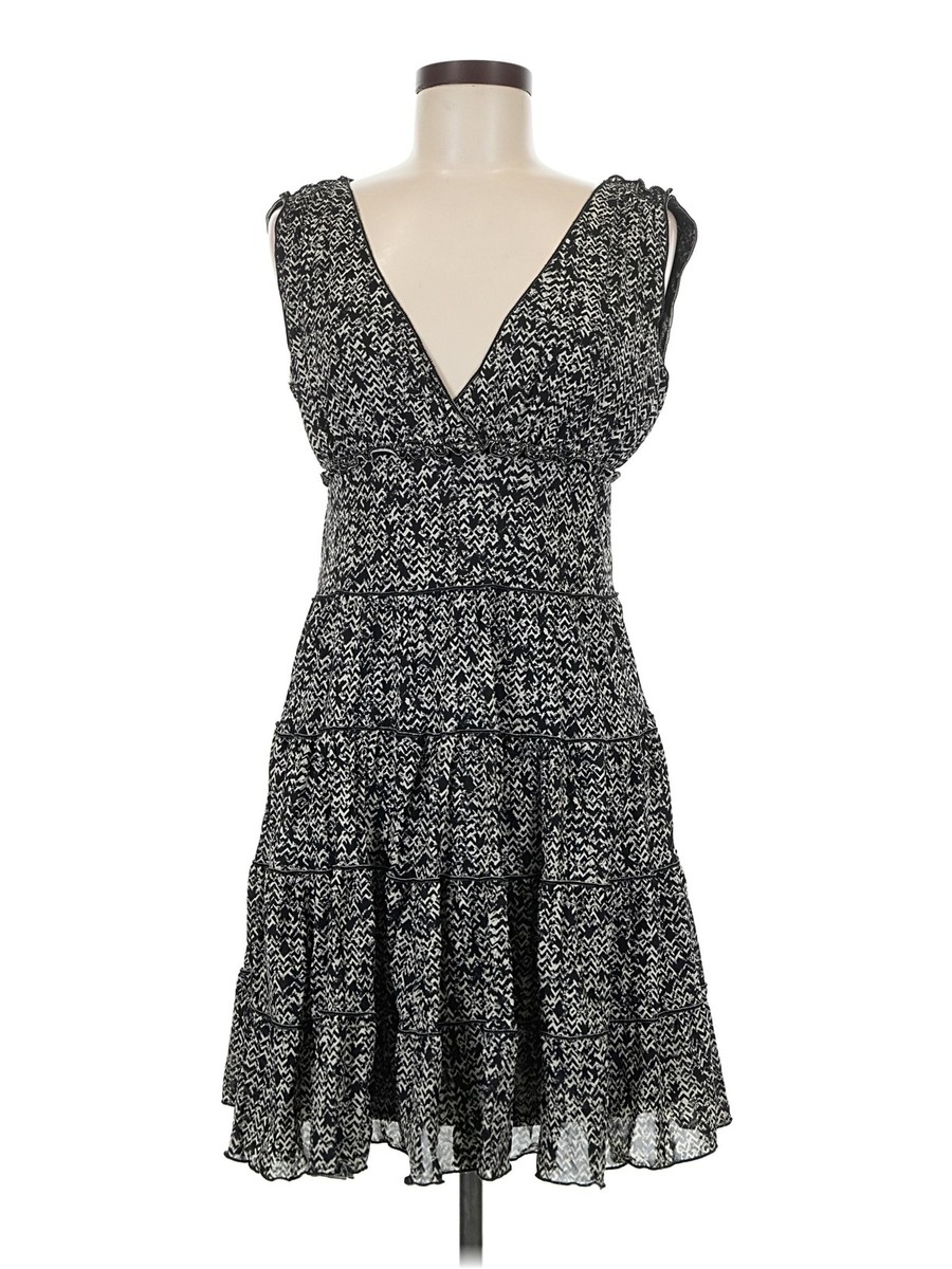 Sophie Max Women Gray Casual Dress M