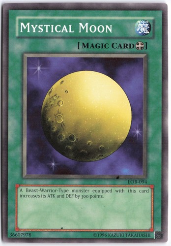 Mystical Moon LOB-094 card