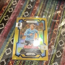 Panini Monopoly Prizm FIFA World Cup Diego Forlán Uruguay Card Lot of 2