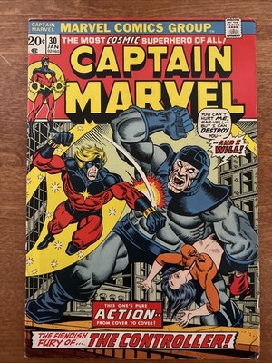 Captain Marvel #30 (Marvel Comics January 1974)